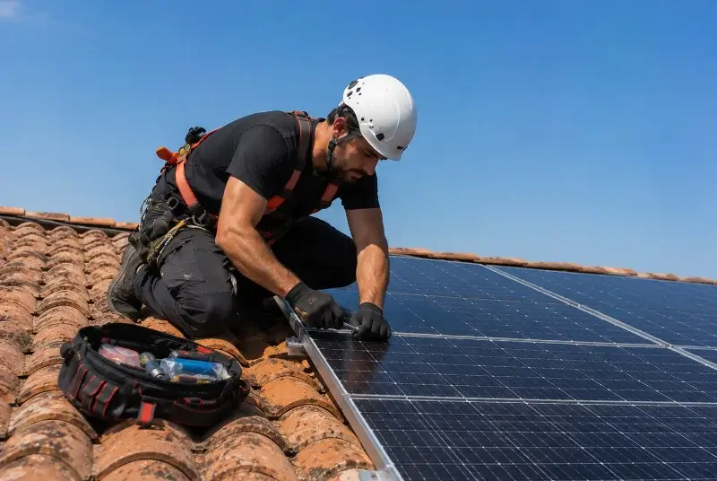 Maintenance et monitoring de panneaux solaires à Miribel-les-Échelles