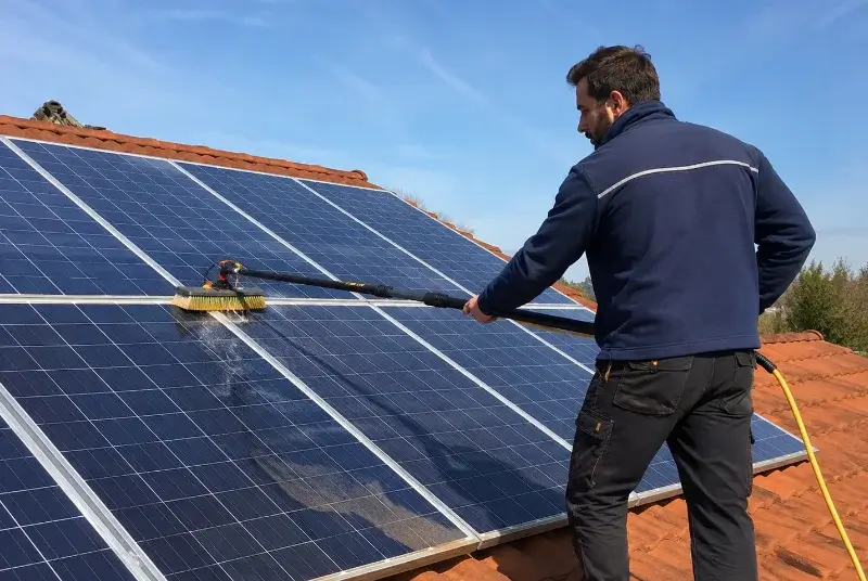 Nettoyage et entretien de panneaux solaires à Miribel-les-Échelles